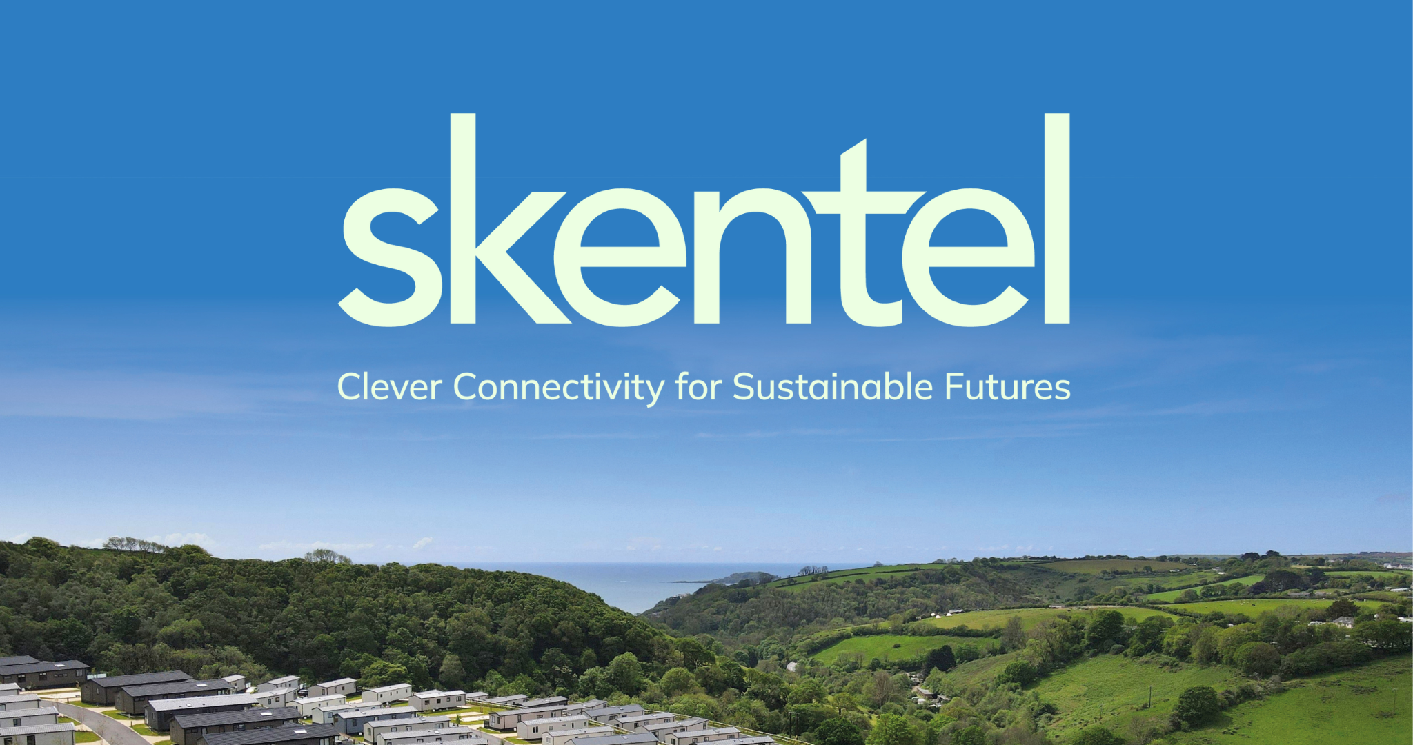 holiday park with skentel logo