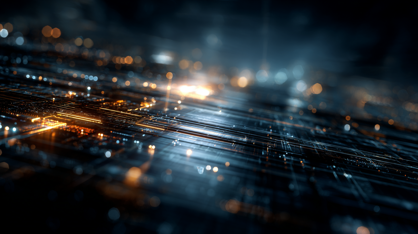 Abstract illustration of layered digital structures with a central fracture representing hidden cybersecurity risks.