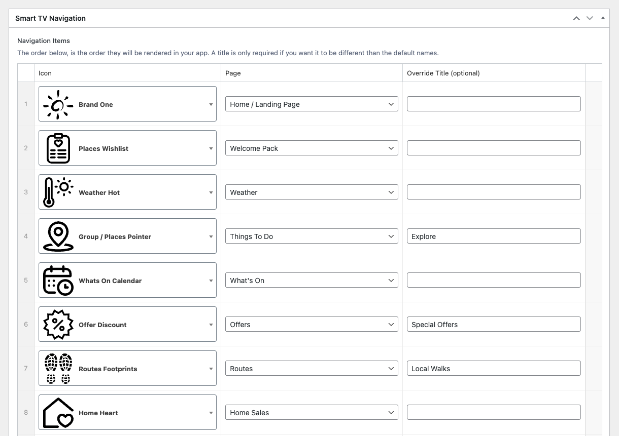 Customising and setting up your Android TV App