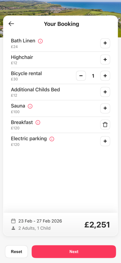 Booking Experts Checkout Flow