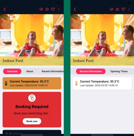 IoT In-App Data Setup and Rendering