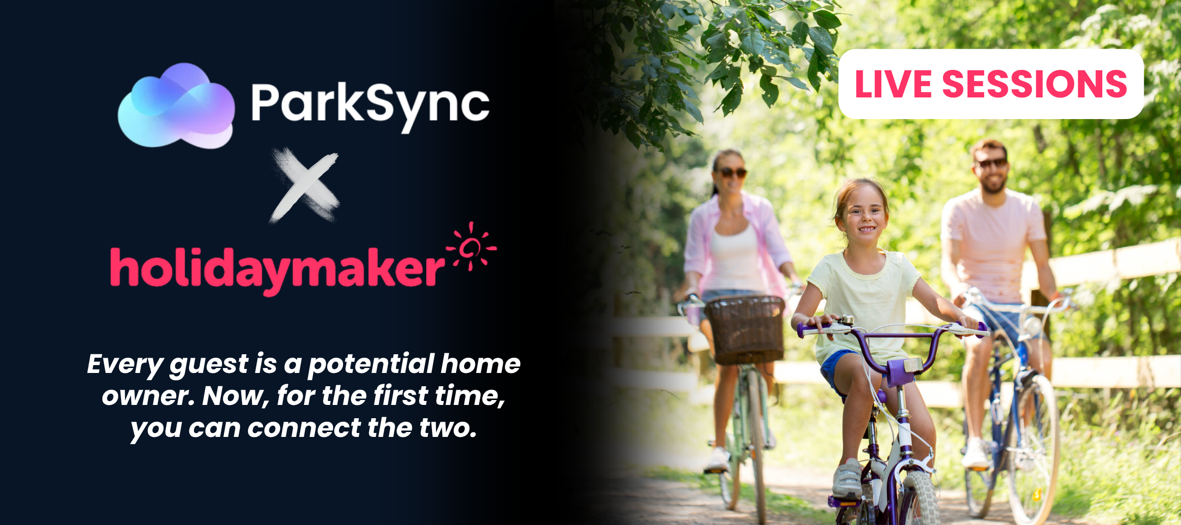 Holidaymaker and ParkSync Live Sessions