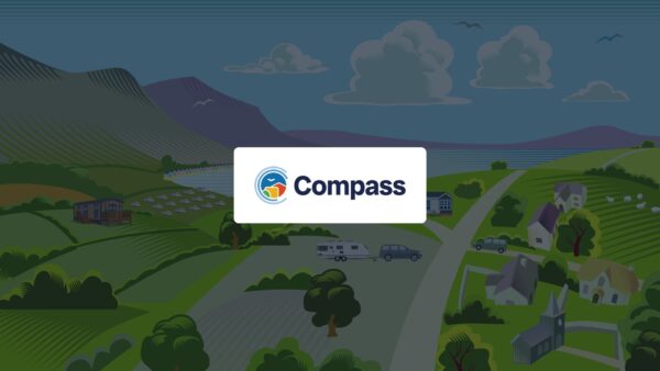 Compass hero graphic
